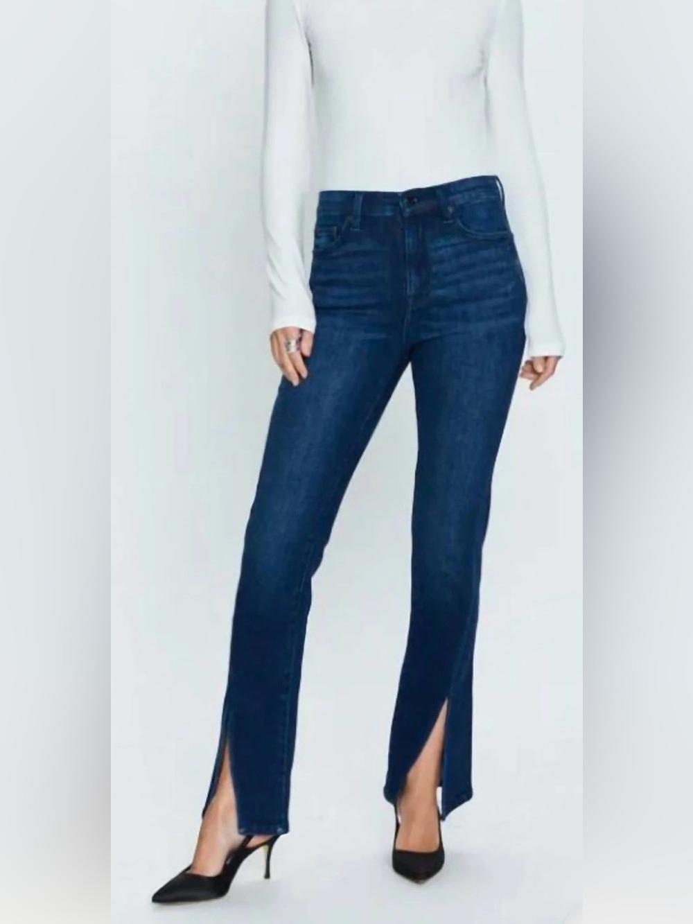Pistola - TEAGAN HIGH RISE VENTED CIGARETTE JEANS